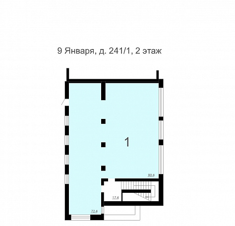 фото ПОМЕЩЕНИЕ СВОБОДНОГО НАЗНАЧЕНИЯ 517,9 м2 (449) 1
